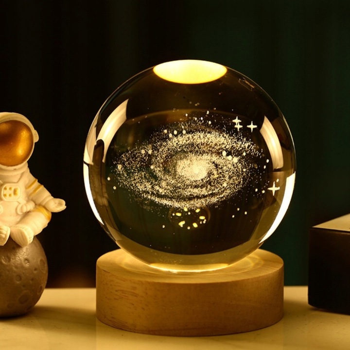 szklana kula z drogą mleczną szklana kula z drogą mleczną